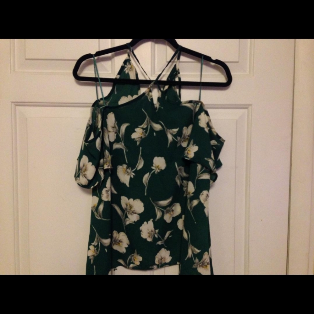 A green blouse
